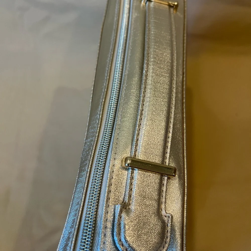 Lancome champagne gold metalic case .